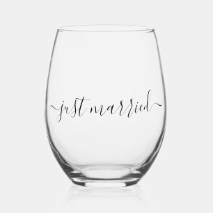 Frische Hochzeit Minimalist Weinglas Ohne Stiel