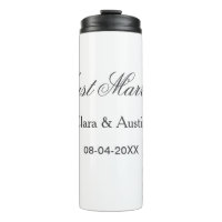 Frische Hochzeit mit Namen des Paares Datum Jahr H