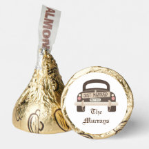 Frische Hochzeit Personalisiertes Schild fürs Auto