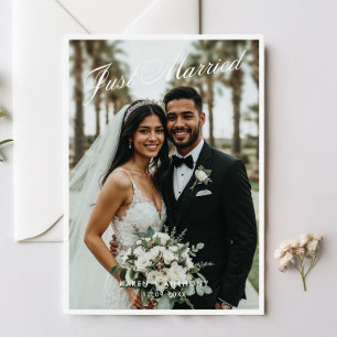 Frische Hochzeitsskript Hochzeitsankündigungskarte Einladung