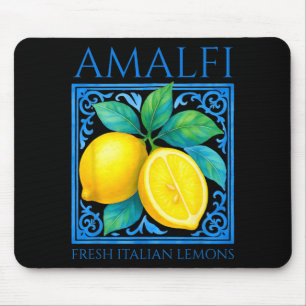 Frische italienische Amalfi-Zitronen Sommer Reise  Mousepad