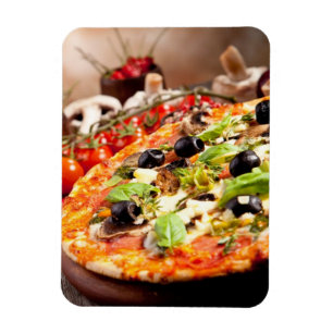 Frische italienische Pizza Magnet