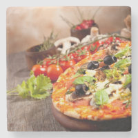 Frische italienische Pizza