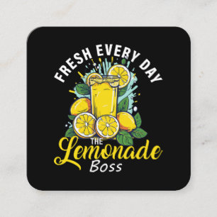 Frische jeden Tag The Lemonade Boss