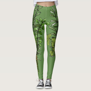 Frische Kraut-Leggings Leggings