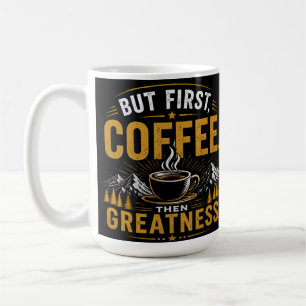 Frische Morgen mit Pepup-Kaffeetasse Kaffeetasse
