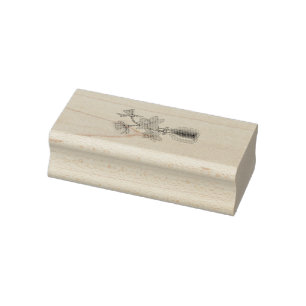 frische Narzissen Gummistempel