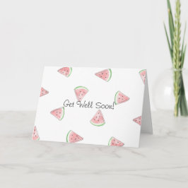 Frische niedliche Wassermelone wird bald gut Karte