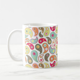 Frische Paisley-Tasse Tasse