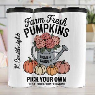 Frische Pumpkins Sie können wählen Thermosbecher