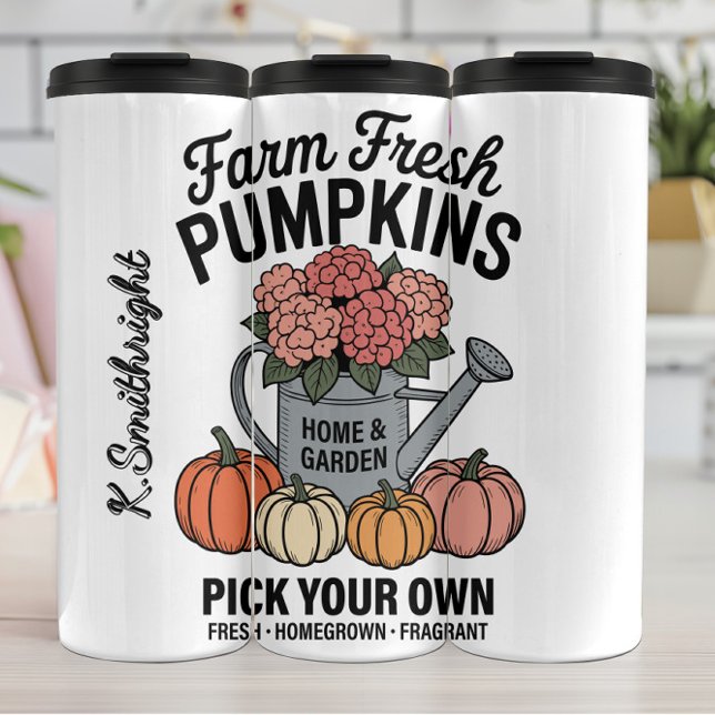 Frische Pumpkins Sie können wählen Thermosbecher (Von Creator hochgeladen)