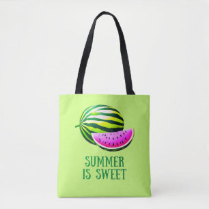 Frische, reife Wassermelone mit Sommer-Vibes