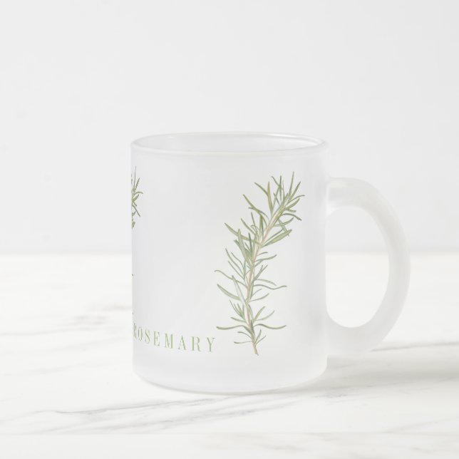 FRISCHE ROSEMARY Mattierte Tasse (Rechts)
