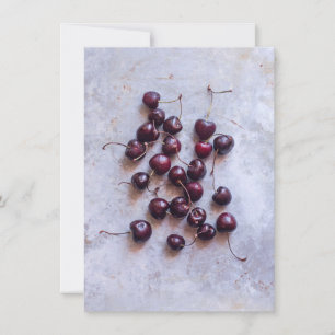 Frische rote Kirschen Fotografie