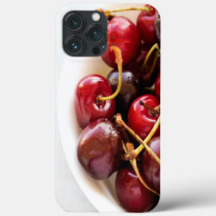 Frische rote Kirschen in einer Schüssel Fotografie Case-Mate iPhone Hülle