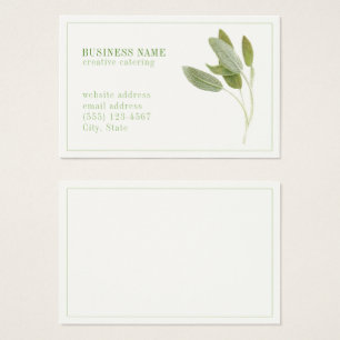 FRISCHE SAGE Euro Business Card