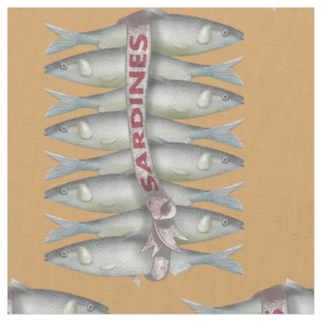 Frische Sardinen Stoff (Nahaufnahme)