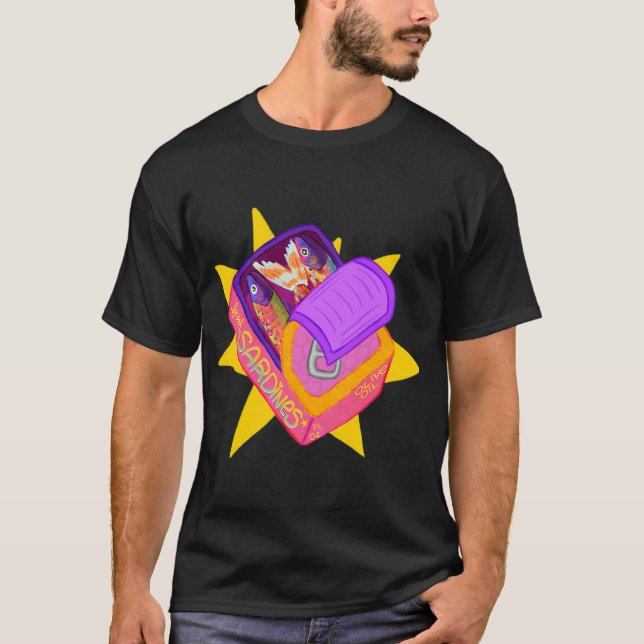 Frische Sardinen T-Shirt (Vorderseite)