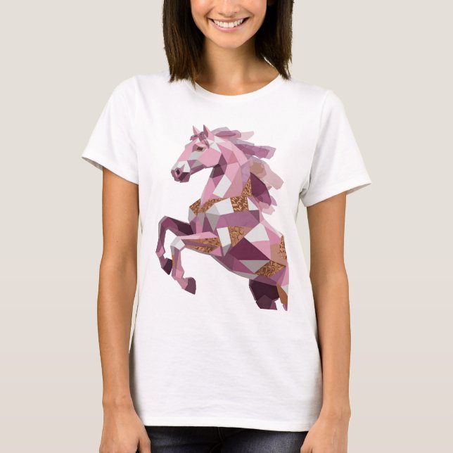 Frische Silber ABSTRACT ART Gestaltung v2 T-Shirt (Vorderseite)