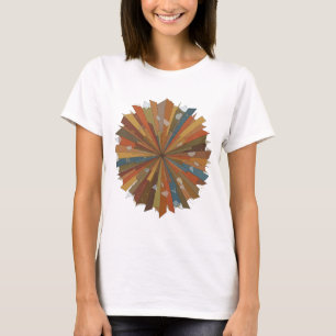 Frische silberne ABSTRACT ART Statement Design v2 T-Shirt