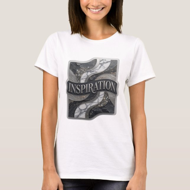 Frische Silver INSPIRATION Statement Tee (Vorderseite)