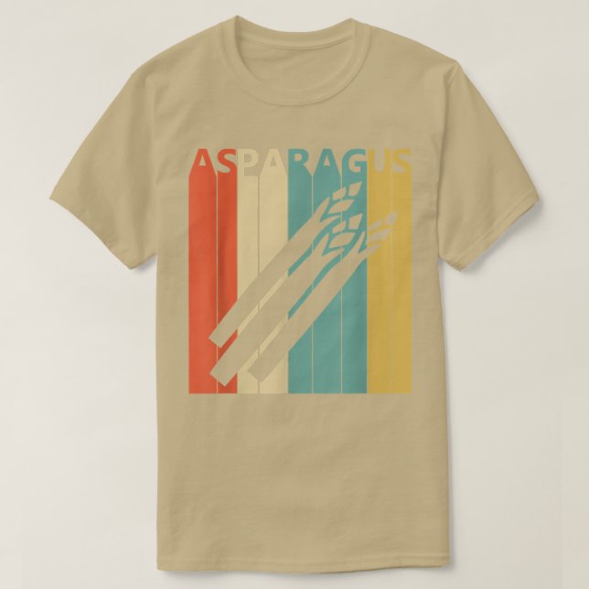 Frische Spargel Gemüse T-Shirt (Design vorne)