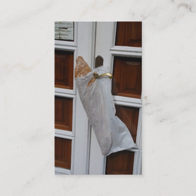 Frische Tageszeitung Visitenkarte (Vorderseite)