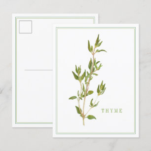 FRISCHE THYME Postkarte