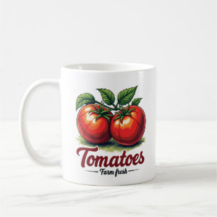 Frische Tomaten Keramik Kaffee Tasse