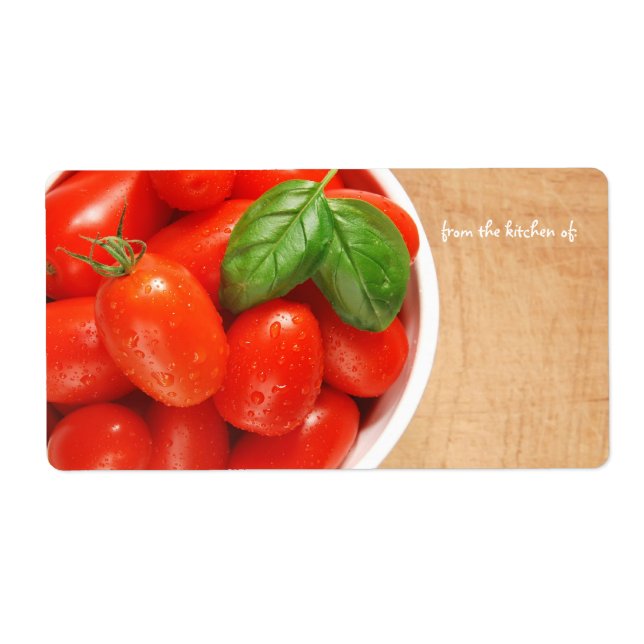 Frische Tomaten - Küchensiegel (Vorne)