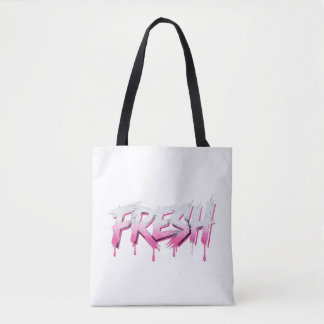 Frische tropfende rosa Graffiti-Tasche