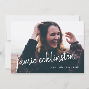 Frische und fette Skriptbezeichnung "2 Foto" Ankündigung