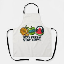 Frische und laute Pop-Art-Frucht 