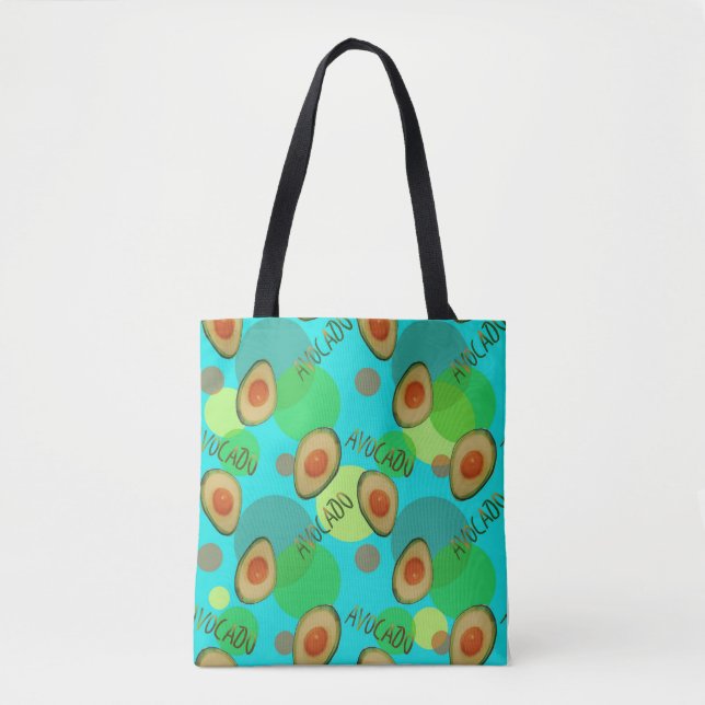 Frische und lustige Avocadomuster (Vorderseite)