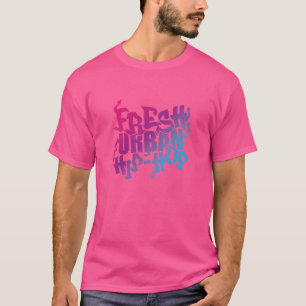 Frische urbane Hip-Hop-Musik-Richtung-Rap-Geschenk T-Shirt