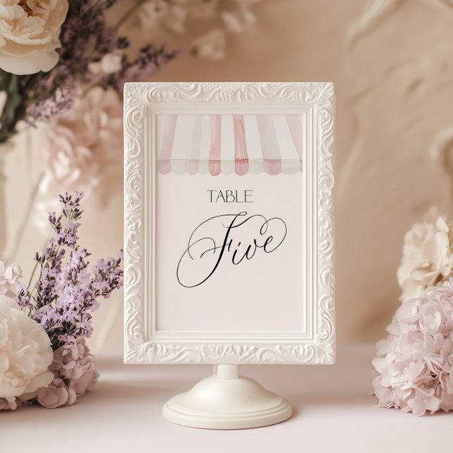 Frische Ware Tisch Nummer Fünf Einladung (Von Creator hochgeladen)