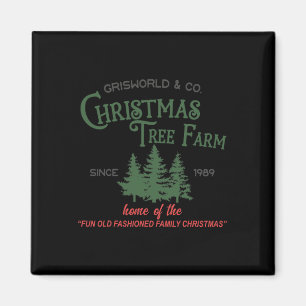 Frische Weihnachtsbäume Vintag Retro Xmas Tree Pin Magnet