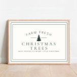 Frische Weihnachtsbäume Weihnachtsgebäck Poster<br><div class="desc">Jeden Tag fügen wir neue Designs hinzu!</div>
