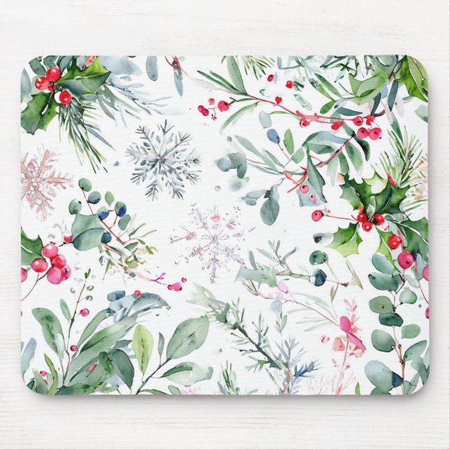 frische Winterfrüchte Mousepad (Vorne)