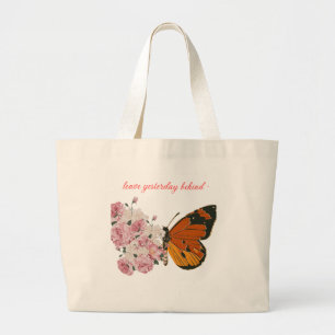 Frische-Zitrone-Muster-Tasche – Citrus-Sommer-Desi Jumbo Stoffbeutel