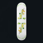 Frische Zitronensaft Cooles Getränk Lemonade Somme Skateboard<br><div class="desc">Fresh Lemon Juice Cool Drink Lemonade Summer Party Fruchtcocktail Zeichnend - Wählen / Fügen Sie Ihren einzigartigen Text / Schriftart / Farbe - Make Your Special Gift - Neu vergrössern und verschieben oder entfernen und hinzufügen / Bild mit Anpassungs-Tool ! - Zeichn und Design von MIGNED. Sie können meine Designs...</div>