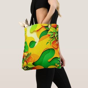 Frische Zitrus-Sommer-Vibes-Kunst