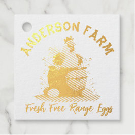 Frischeier Niedlich Hen Basket Monogram Egg Geschenkanhänger