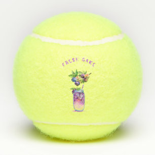 Frischer Blueberry Drink Tennis Balls - Eigener Te Tennisbälle