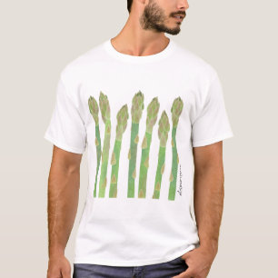 Frischer grüner Spargel-T - Shirt