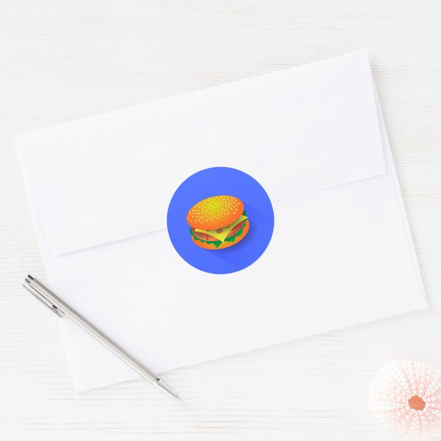 Frischer Hamburger Sticker (Von Creator hochgeladen)