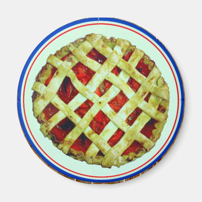 frischer, hausgemachter Pieptmagnet Magnet (Vorne)