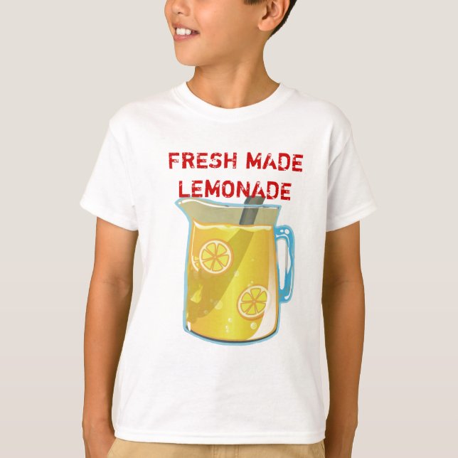 FRISCHER HERGESTELLTER LIMONADE T - Shirt (Vorderseite)