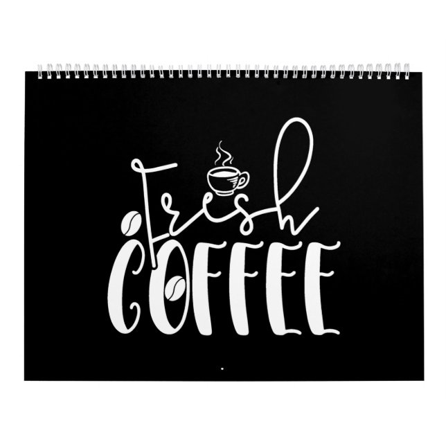 frischer Kaffee Kalender (Titelbild)