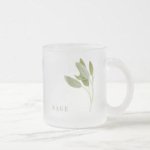 FRISCHER SALBEI Frostglas-Tasse Mattglastasse